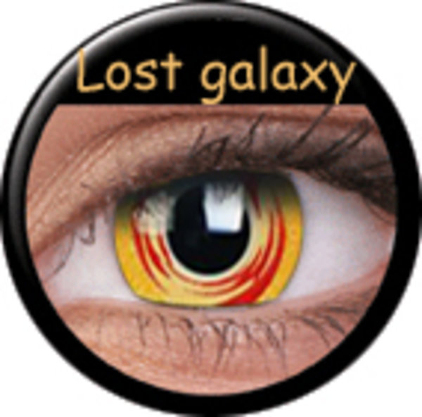 Phantasee Crazy šošovky - Lost Galaxy (2 ks ročné) - nedioptrické - exp.02/2021