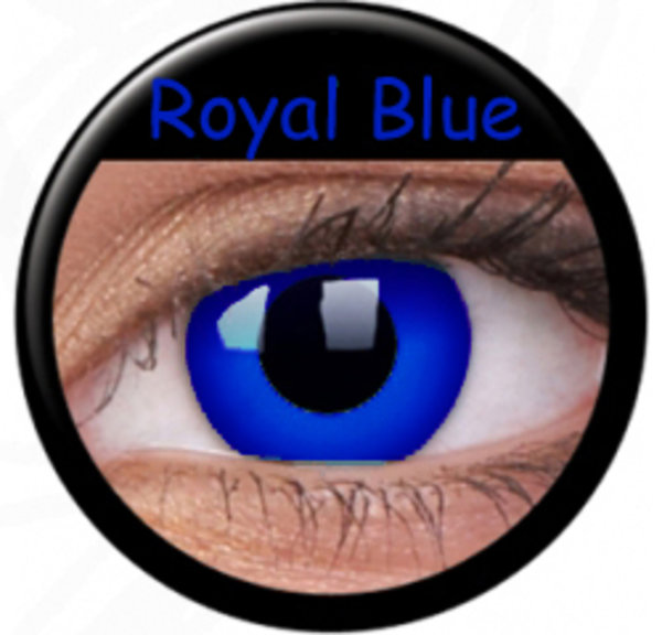 ColourVue Crazy šošovky - Psylocke (Royal Blue) (2 ks ročné) - nedioptrické - exp.04/2020