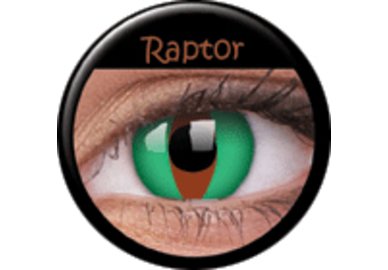 ColourVue Crazy šošovky - Raptor (2 ks ročné) - nedioptrické, dopredaj