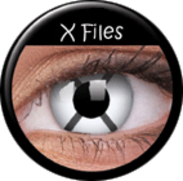 ColourVue Crazy šošovky - X Files (2 ks ročné) - nedioptrické
