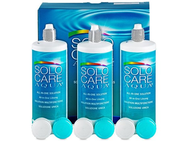 SoloCare Aqua 3x360 ml s púzdry