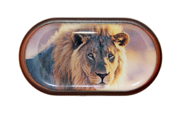 Púzdro so zrkadielkom Divoká zvieratá - Lev