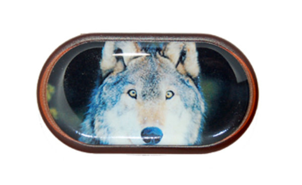 Púzdro so zrkadielkom Divoká zvieratá - Vlk