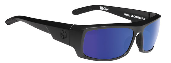 Slnečné okuliare SPY ADMIRAL - Matte Black Blue Polar