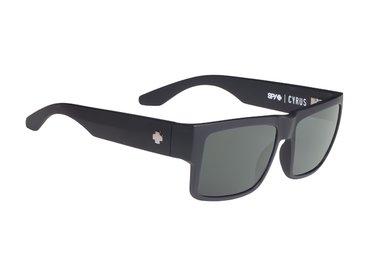 Slnečné okuliare SPY Cyrus - Soft Matte Black Grey green / Happy polar