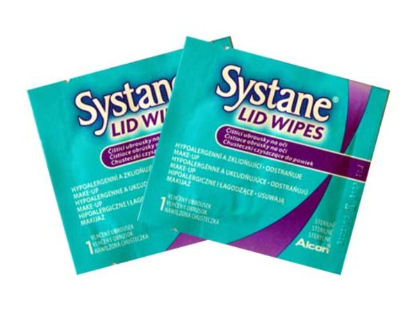 Systane Lid Wipes odličovacie obrúsky 2 ks