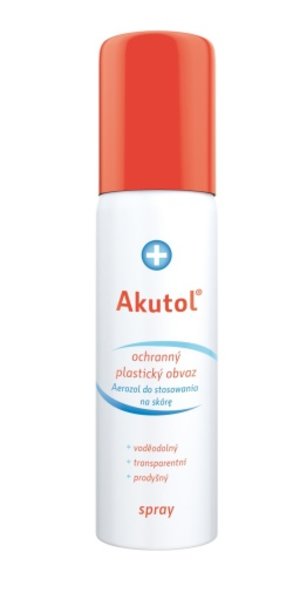 AKUTOL -  tekutý obväz ve spreji 60 ml