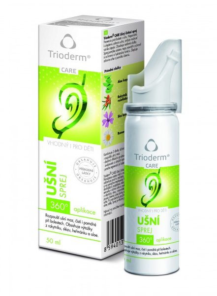 Trioderm Care - ušný čistiaci sprej 50 ml