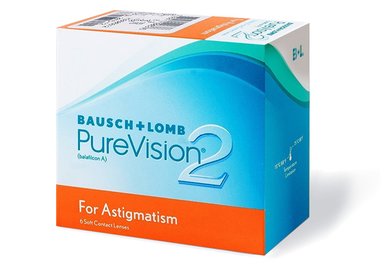 PureVision 2 for Astigmatism (6 šošoviek)