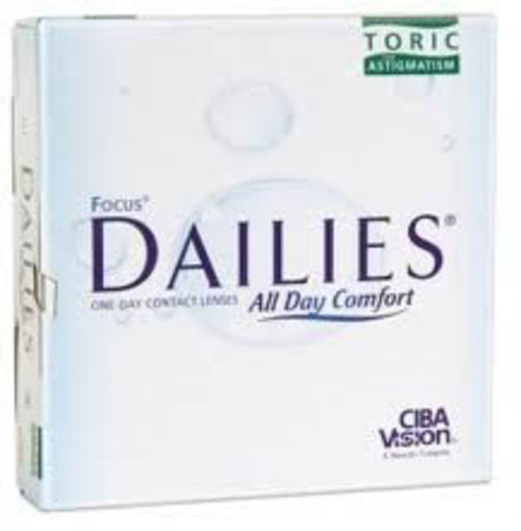 Dailies All Day Comfort Toric (90 šošoviek)