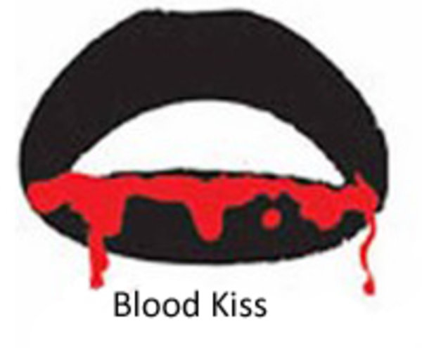 Samolepka na pery - Blood Kiss