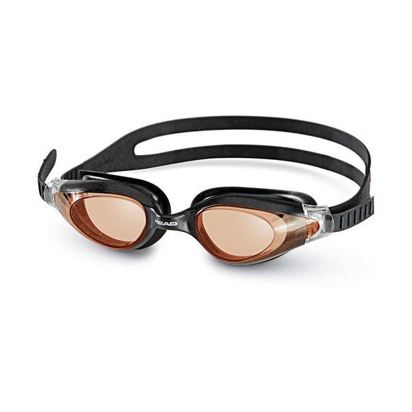 HEAD Goggle Cyclone - plavecké okuliare čierne/oranžové