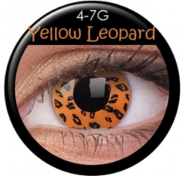 ColourVue Crazy šošovky - Yellow Leopard (2 ks ročné) - nedioptrické - výpredaj 12/2017