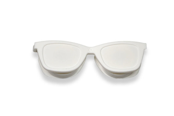 Puzdro OptiShades - okuliare bielé
