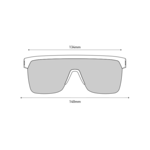 Slnečné okuliare SPY FLYNN 5050 - Matte Clear