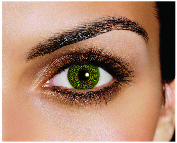 FreshLook Colors - Green (2 šošovky mesačné) - nedioptrické