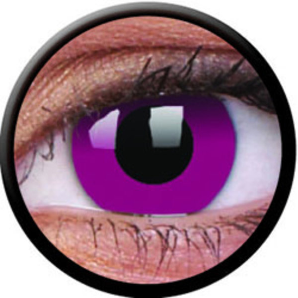 ColourVue Crazy šošovky - Purple (2 ks trojmesačné) - nedioptrické