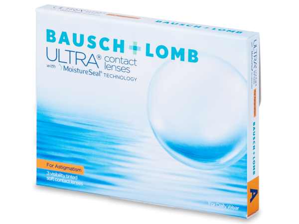 Bausch + Lomb ULTRA for Astigmatism (3 šošovky)