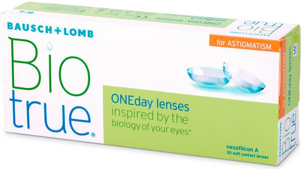 Biotrue ONEday for Astigmatism (30 šošoviek)