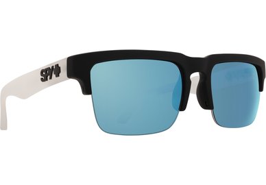 Slnečné okuliare SPY HELM 5050 Black/White - Blue spectra