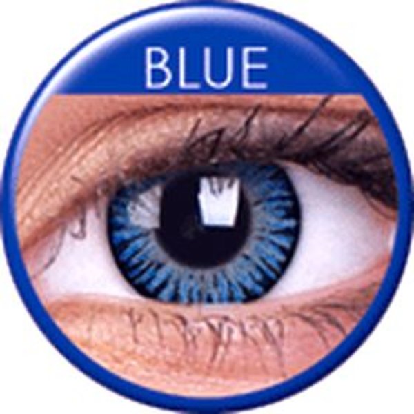 ColourVue 3 Tones - Blue (2 trojmesačné šošovky) - dioptrické - poškodený obal