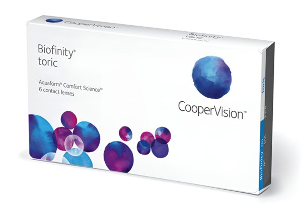 Biofinity Toric (6 šošoviek) - exp. 09/2024