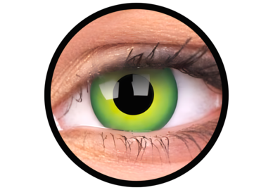ColourVue Crazy šošovky - Hulk Green (2 ks ročné) - nedioptrické, dopredaj