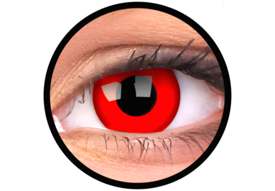 ColourVue Crazy šošovky - Red Devil (2 ks ročné) - nedioptrické, dopredaj