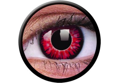 ColourVue Crazy šošovky - Vampire ( 2 ks ročné) - nedioptrické, dopredaj
