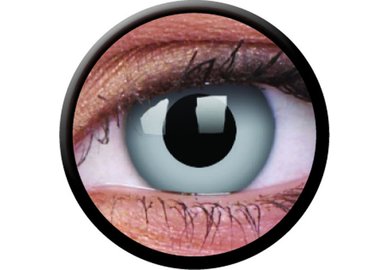 ColourVue Crazy šošovky - Zombie Grey (2 ks ročné) - nedioptrické, dopredaj