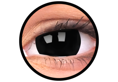 ColourVue Crazy šošovky 17 mm - Black Titan (2 ks trojmesačné ) - nedioptrické