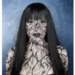 ColourVue Crazy šošovky 17 mm - Black Titan (2 ks trojmesačné ) - nedioptrické