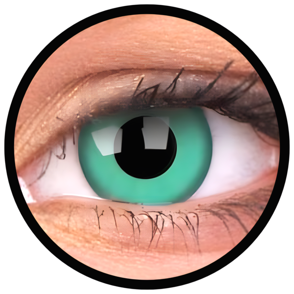 ColourVue Crazy šošovky - Emerald (2 ks ročné) - nedioptrické, dopredaj