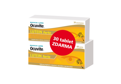 Ocuvite LUTEIN forte 60 + 30 tabliet zadarmo