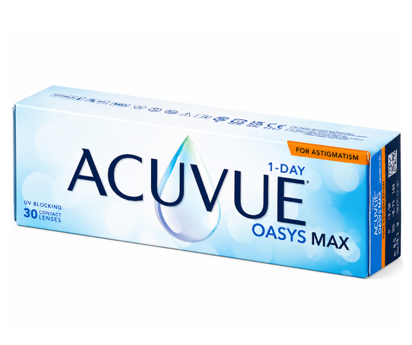 Acuvue Oasys Max 1-Day for Astigmatism (30 šošoviek)