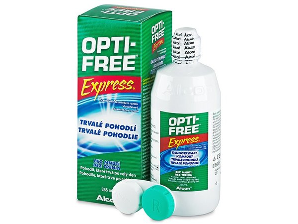 Opti-Free Express 355 ml s púzdrom - poškodený obal