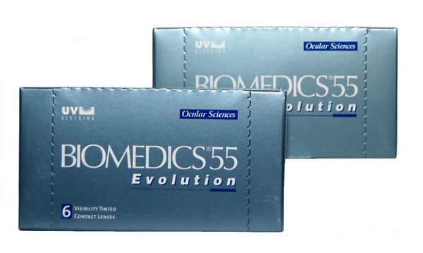 Biomedics 55 Evolution (6 šošoviek) Dopredaj skladu!!!