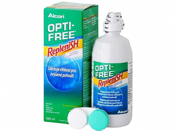 Opti-Free RepleniSH 300 ml s púzdrom - poškodený obal