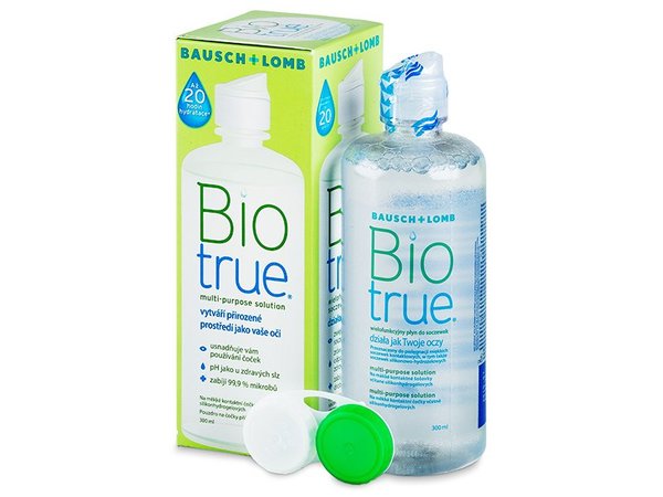 Biotrue 300 ml s púzdrom - poškodený obal