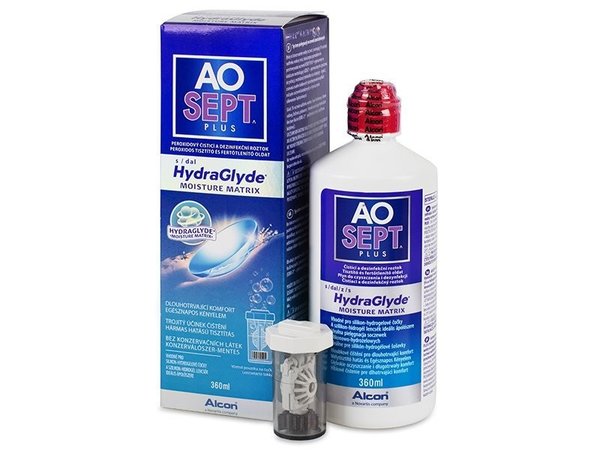 AOSEPT Plus HydraGlyde 360 ml s púzdrom - exp.05/2022