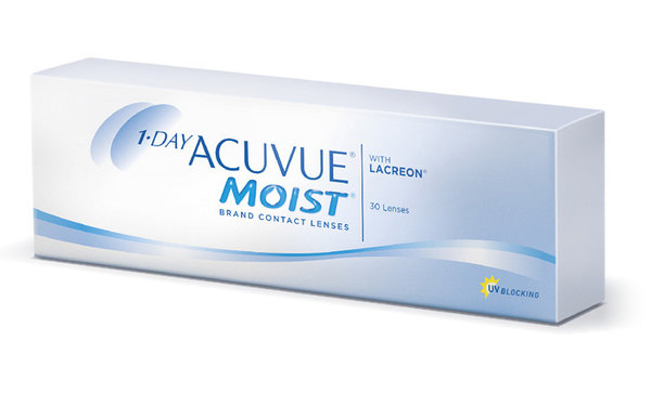 1-Day Acuvue Moist (30 šošoviek) - poškodený obal