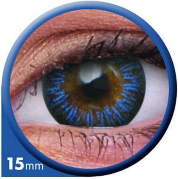 ColourVue Big Eyes - Enchanter Blue (2 šošovky trojmesačné) - nedioptrické - výpredaj exp.2020