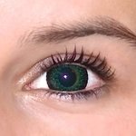 ColourVue Eyelush - Green (2 šošovky trojmesačné) - dioptrické - výpredaj exp.2020