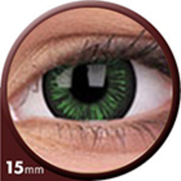 Phantasee Big Eyes - Lustrous Green (2 šošovky trojmesačné) - nedioptrické - doprodej
